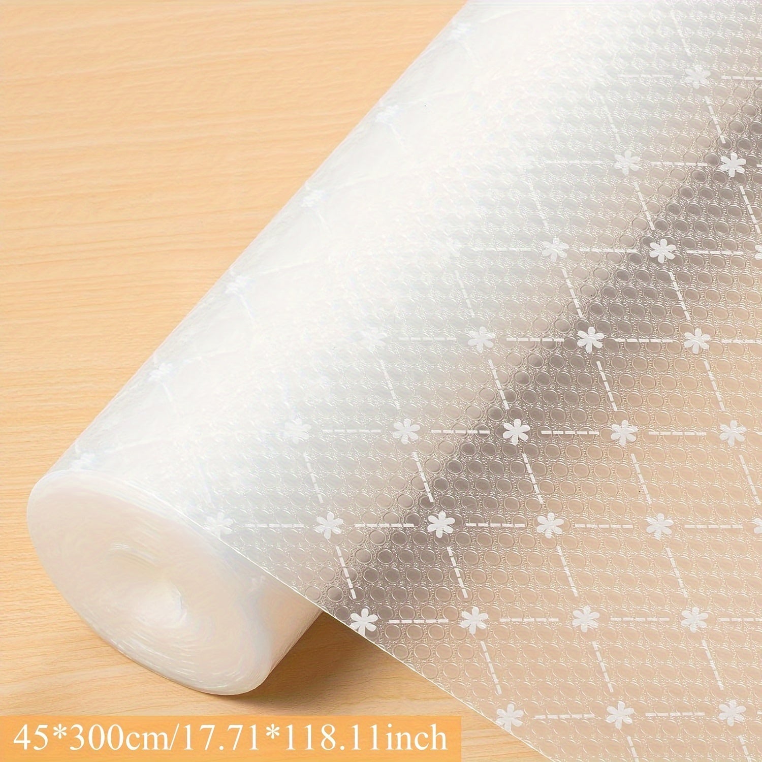 Forro de estantería de EVA antideslizante e impermeable para armarios, cajones, cocina, frigorífico y armario