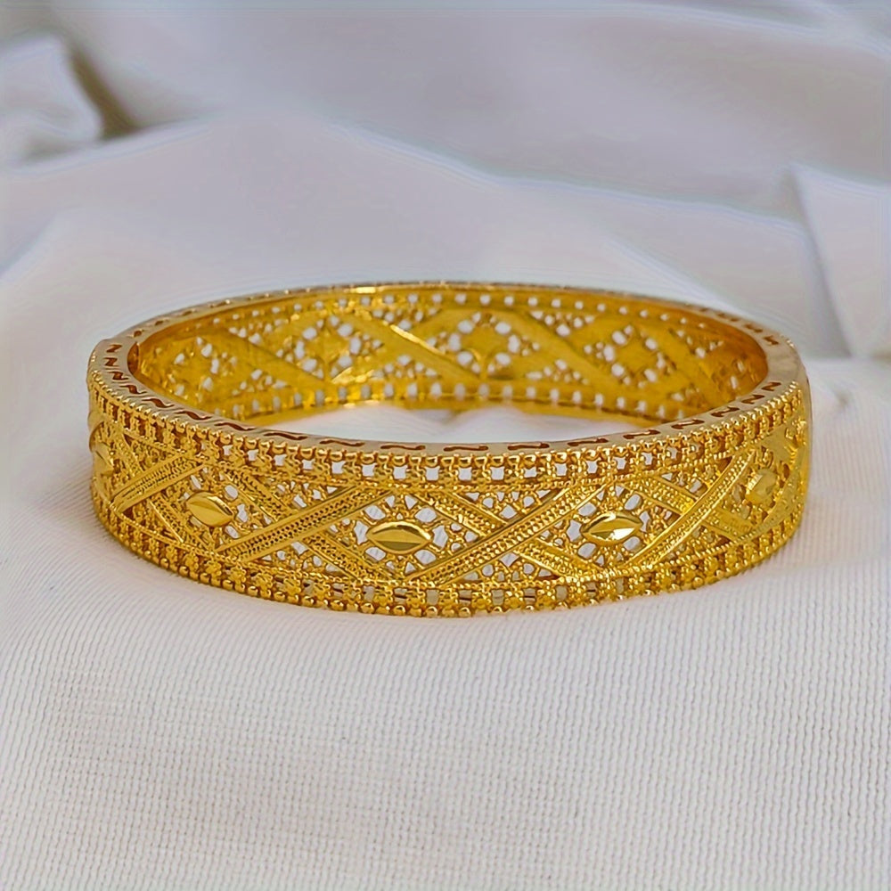 Ayollar uchun misli ochiq bilaguzuk, sozlanadigan, zamonaviy zargarlik buyumlari