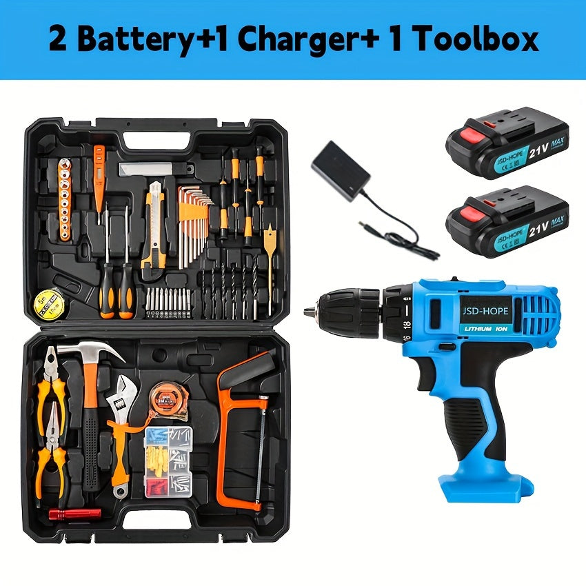 Беспроводная ударная дрель с бесщеточным мотором, литиевая батарея, многофункциональный инструмент, перезаряжаемый