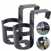 Car Door Cup Holder with Window Hook Durable Plastic Fits Most Vehicles