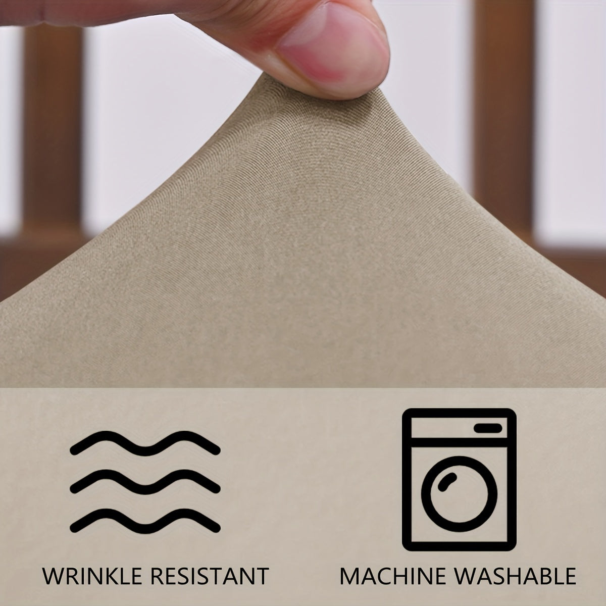 Высокоэластичные чехлы для стульев однотонных цветов, 4 или 6 штук в наборе. Пылезащитные и водоотталкивающие, washable и съемные. Идеально подходят для гостиных, столовых и отелей.