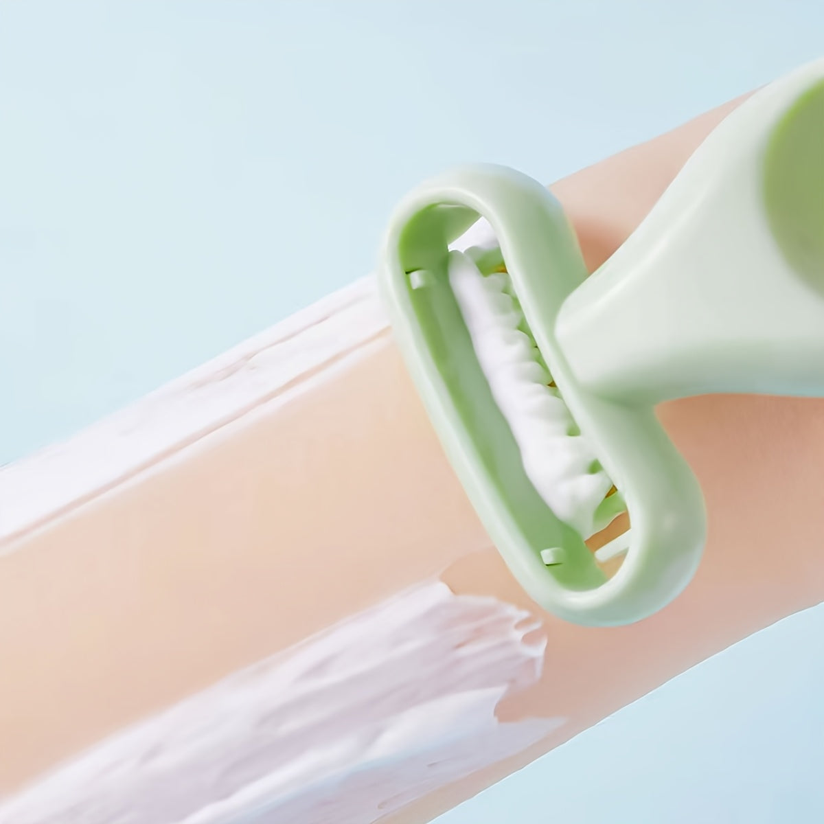 Унисекс портативный бритвенный станок для удаления волос для мужчин и женщин Зеленый безболезненное бритье