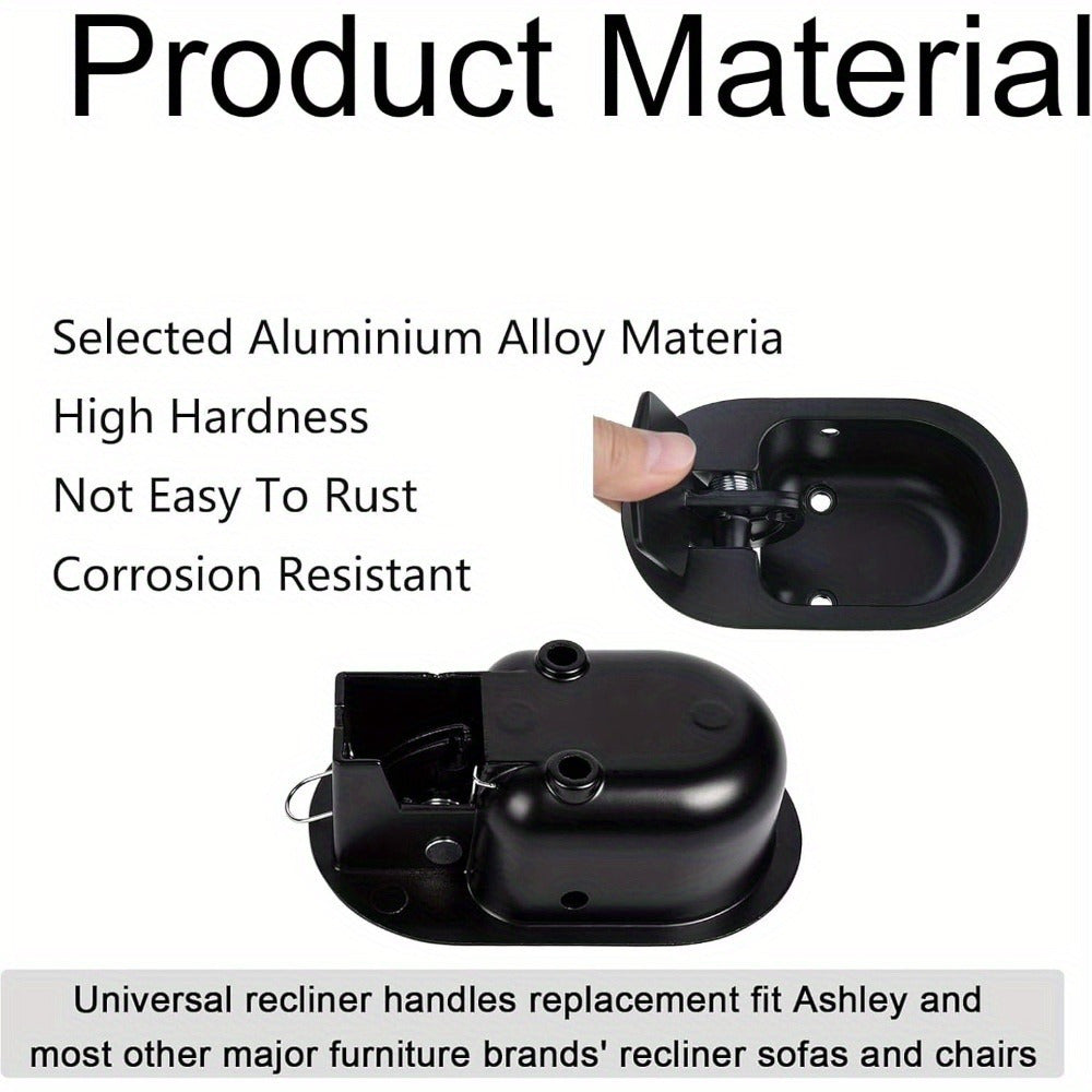 Регулируемая металлическая ручка для кресел-диванов, прочная, легкая в установке