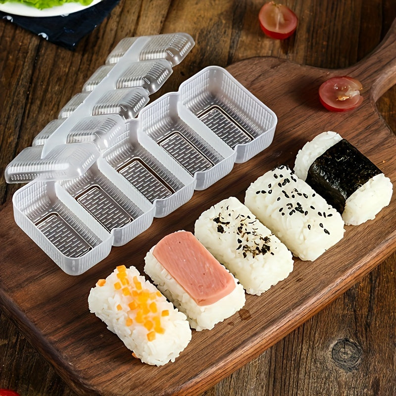 Sushi Mold Rice Ball Maker Non-Stick Kitchen Accessory for Sushi Rolls