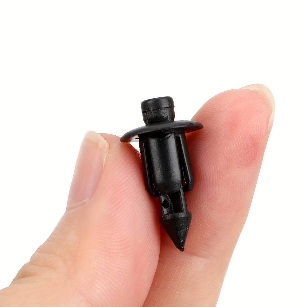 50Pcs Plastic Car Fasteners Door Trim Panel Clips 7mm Rivets