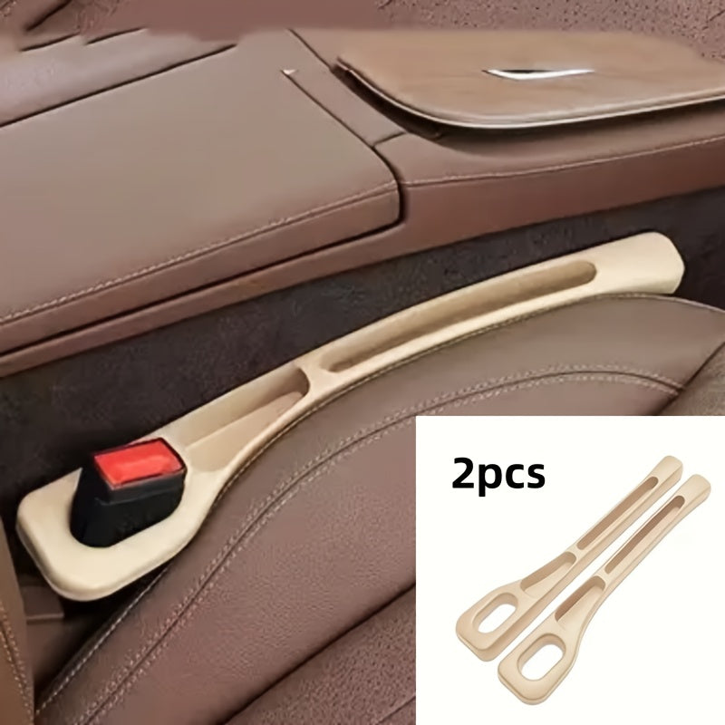 Organizador de relleno de espacio en el hueco del asiento del coche, doble ranura para llaves, teléfonos, monedas