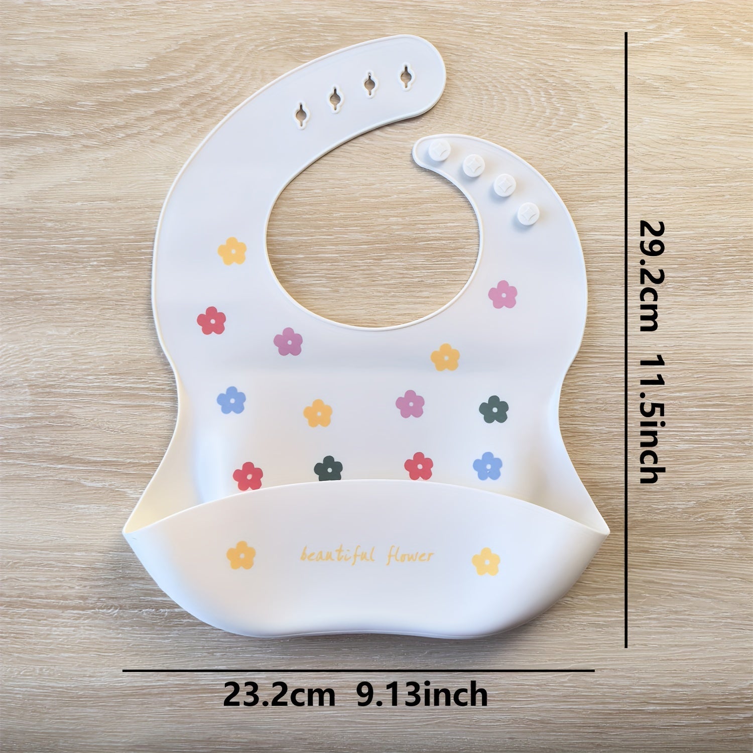 Baby Silicone Bibs for Babies and Toddlers Waterproof Adjustable with Large Food Catcher