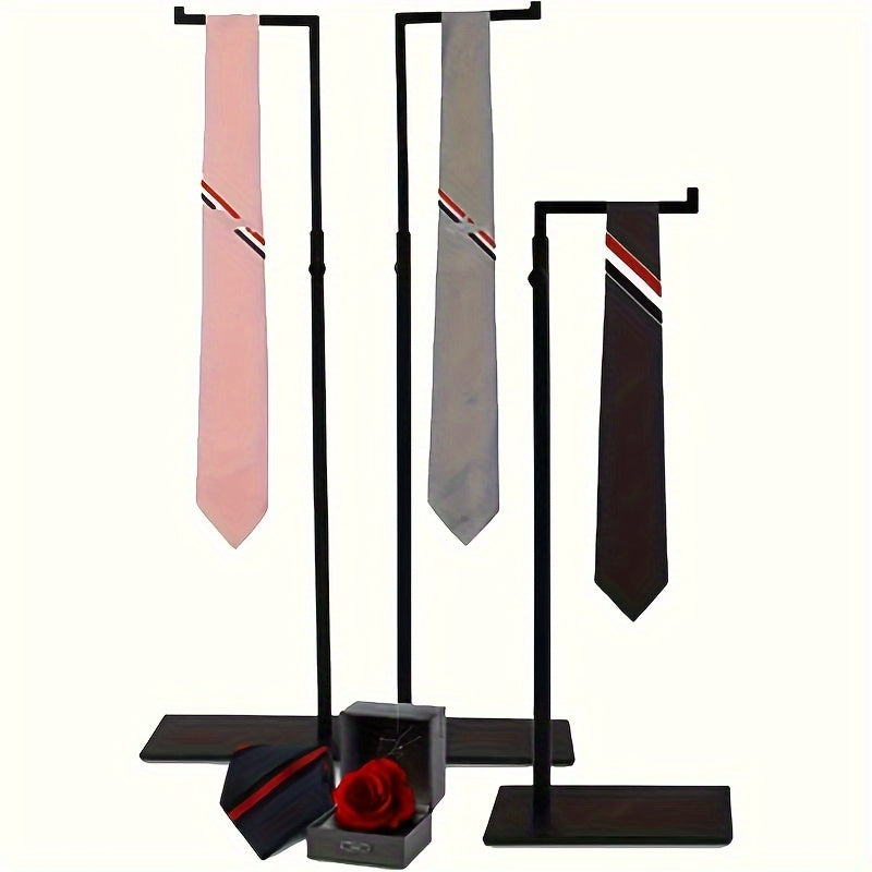 Soporte ajustable para exhibición de bolsos en acero inoxidable, soporte para bolsos para comercio minorista o hogar