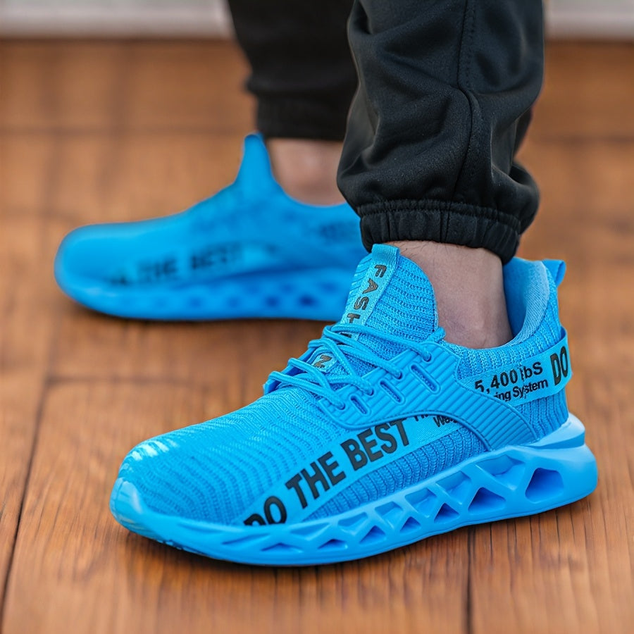 Women's Breathable Steel-Toe Safety Shoes Casual Sneakers Blue Anti-Puncture