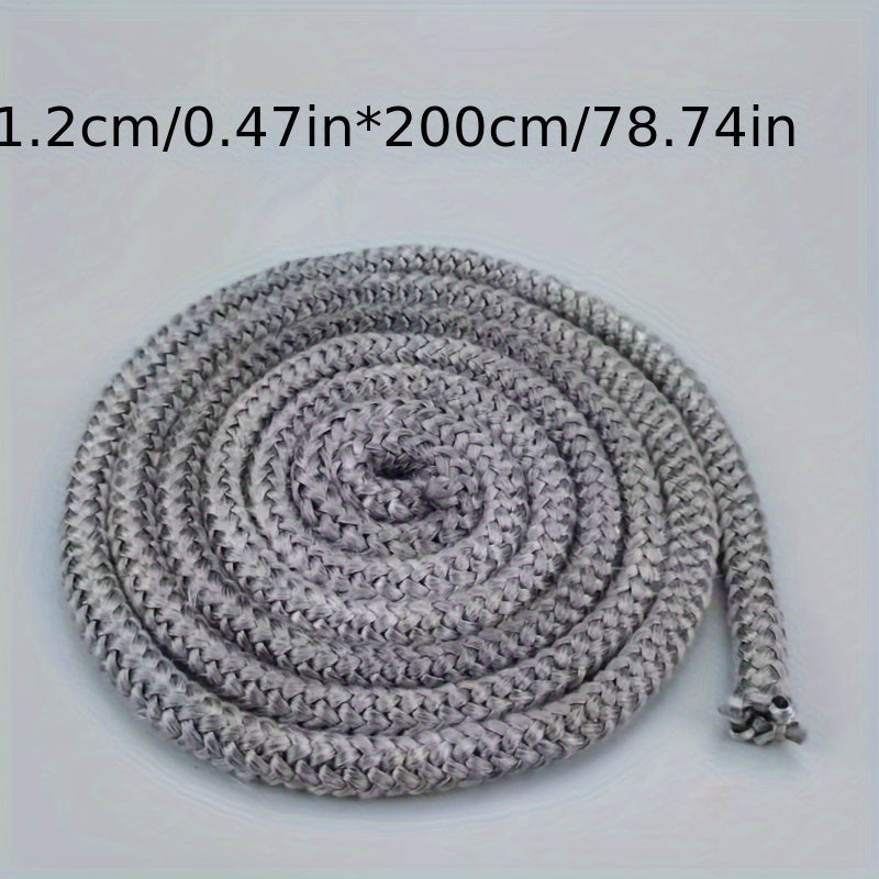 Fireproof Seal Rope Gasket for Wood Stove Door 2m 6/8/10/12mm Thick
