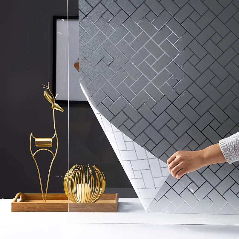 Frosted Glass Window Film Privacy Stickers for Living Room Bedroom Kitchen