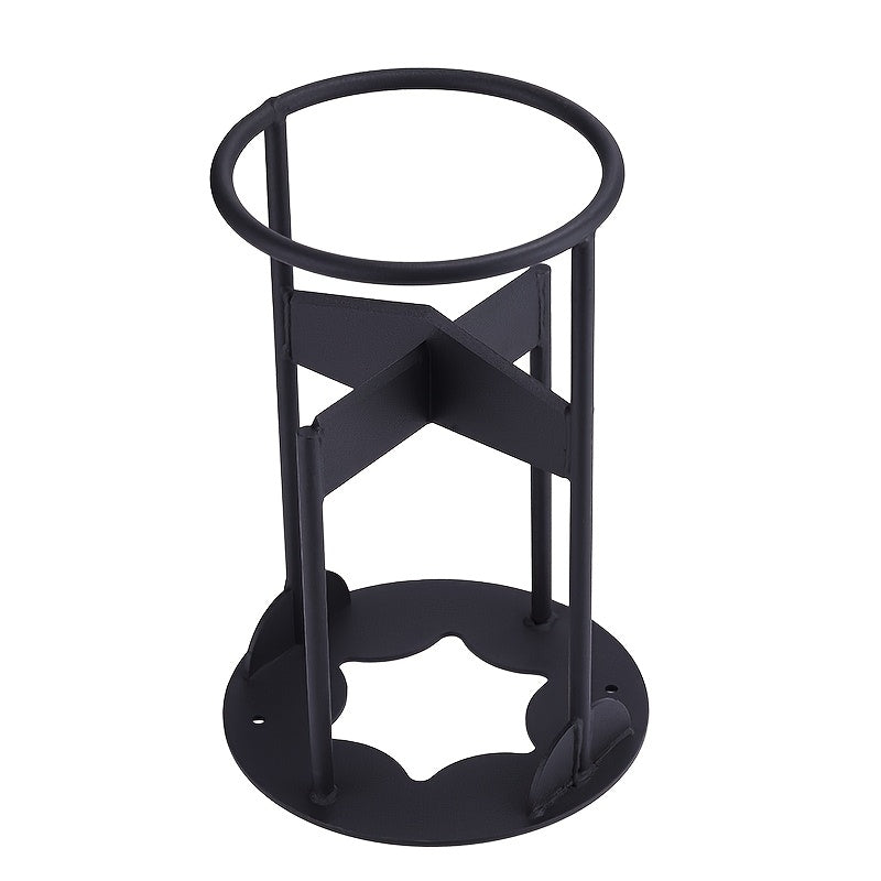 Carbon Steel Cross Firewood Splitter Manual Log Cutter for Camping and Home Use