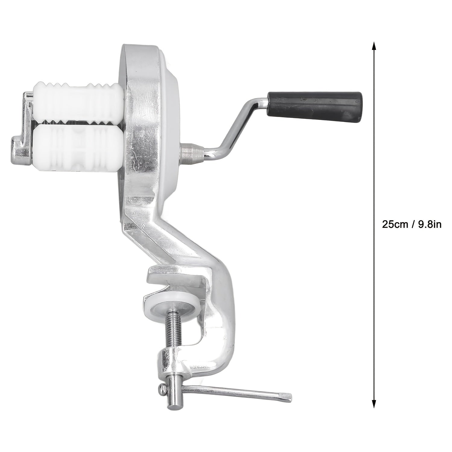 Metal Seashell Pasta Maker Set with Dough Scraper and Wooden Rolling Pin