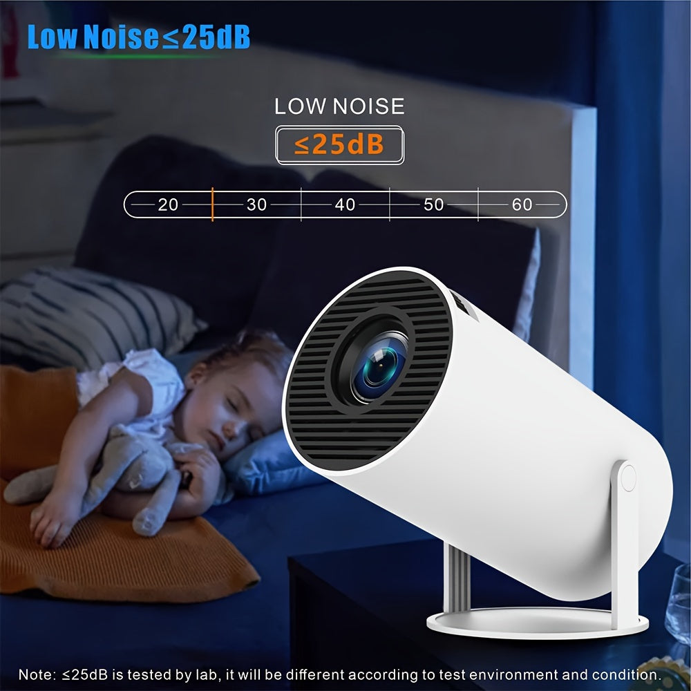 Портативный Android-проектор с WiFi 6, яркостью 160 ANSI, встроенным динамиком