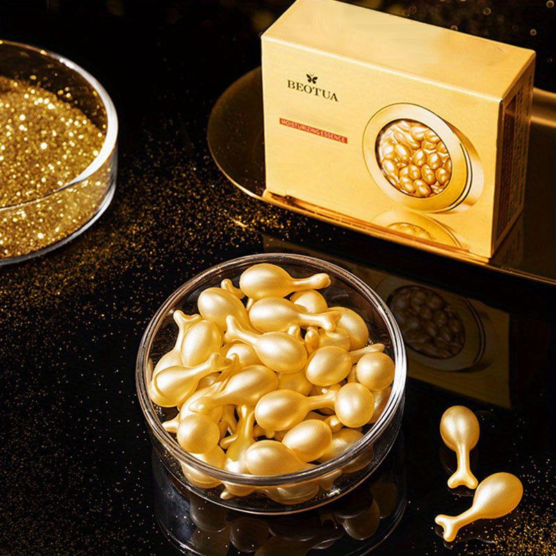 50 Pcs Hyaluronic Acid Serum Capsules Face Care Wrinkle Firming Travel Essentials