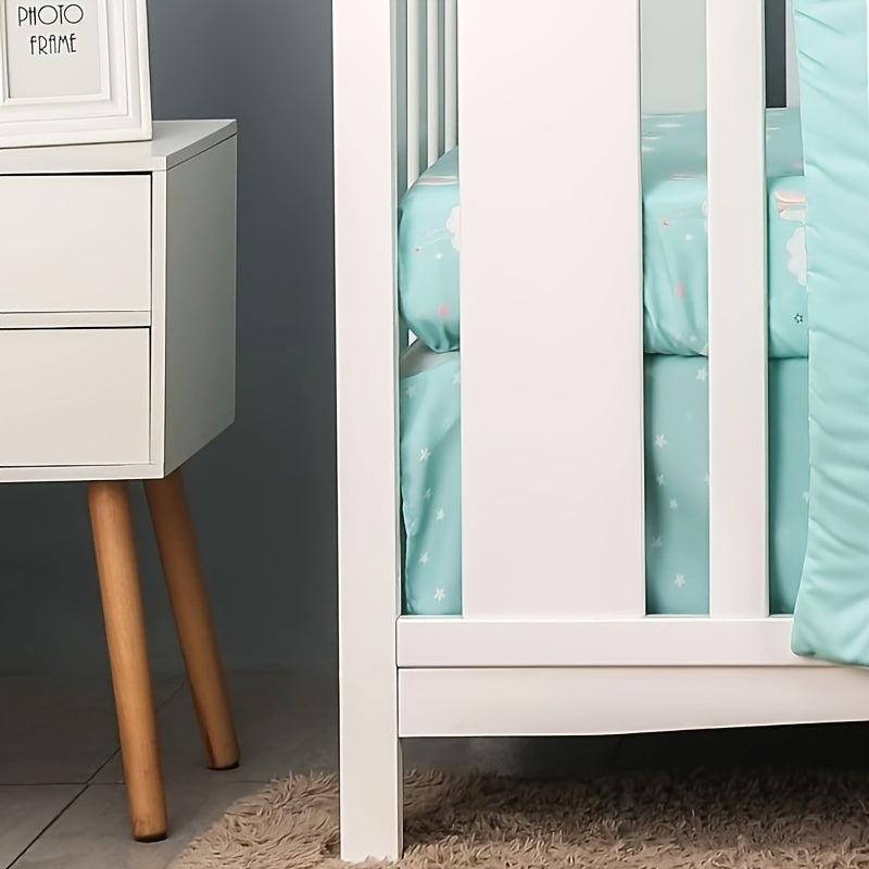 Unicorn Crib Bedding Set 3-Piece for Girls and Boys Nursery