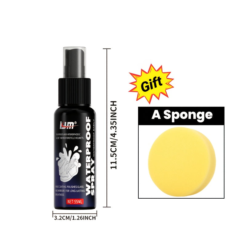 Waterproof Shoe Spray Protector Nano Rain and Stain Resistant for Sneakers and Canvas
