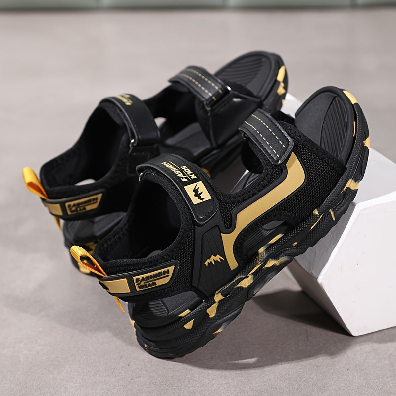 Kids Boys Sport Sandals Lightweight Breathable Open-Toe Casual Summer Shoes