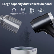 Портативный автомобильный пылесос с мощным всасыванием и длинным шлангом