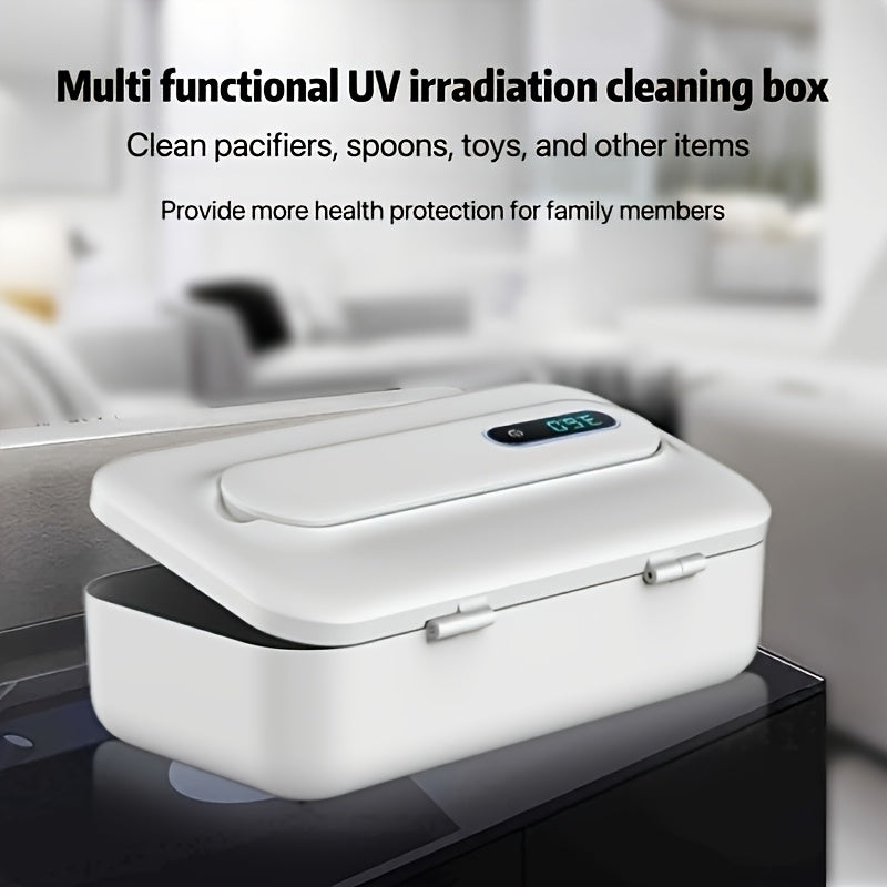 Portable 360° Personal Cleaning Device with Removable Lamp for Travel