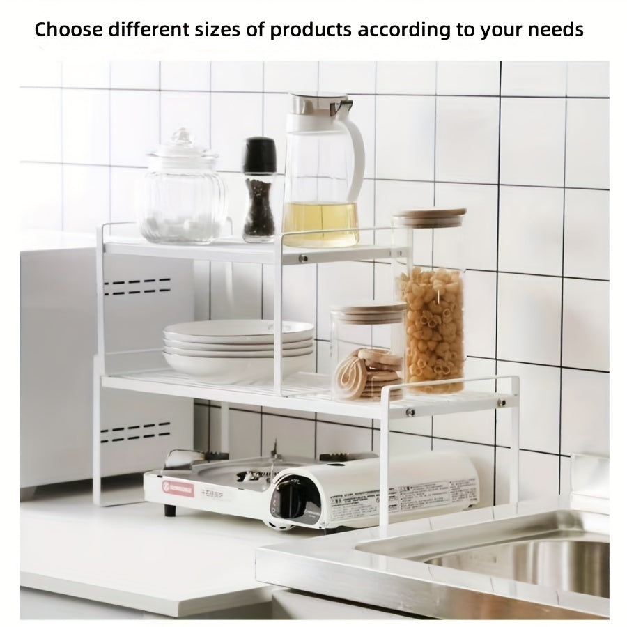 Estante de cocina de acero al carbono japonés con múltiples niveles de almacenamiento para cocina y estudio