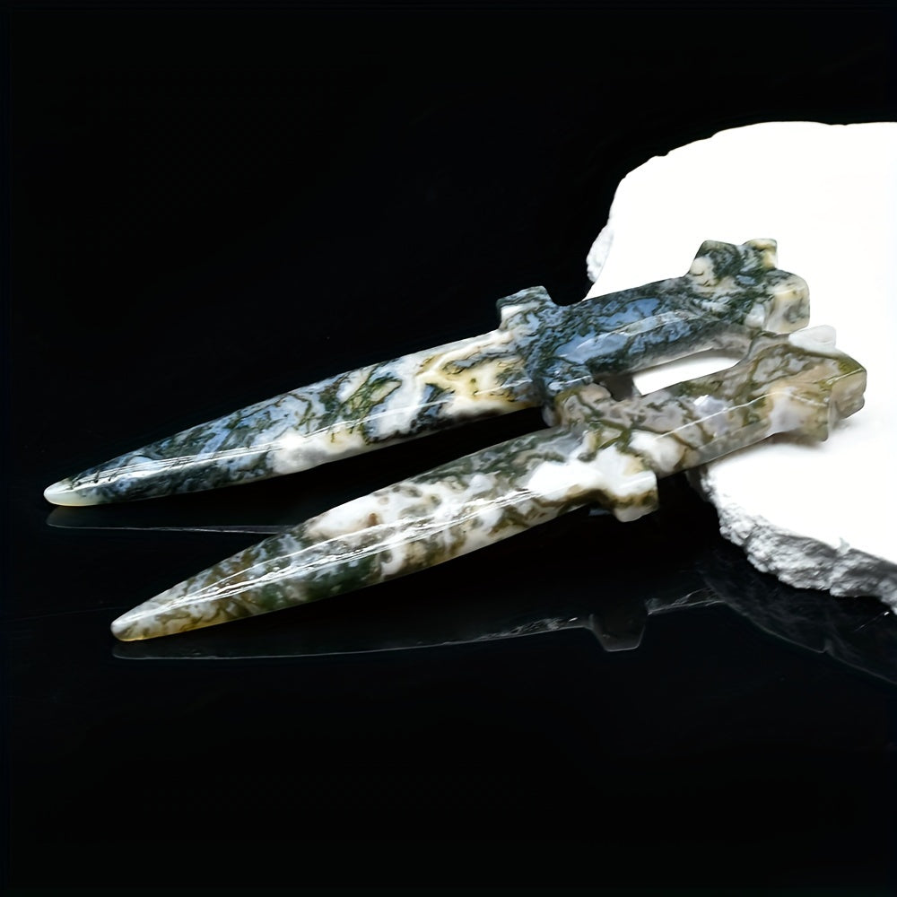 Amethyst Crystal Sword Natural Quartz Fengshui Home Decor Gift