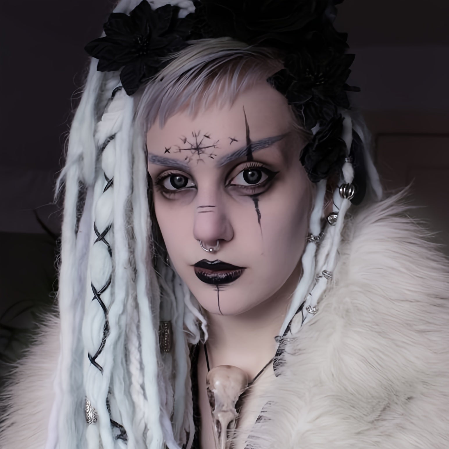 Шаль с воротником из искусственного меха в винтажном викингском стиле VOW - накидка для плеч для косплея норвежского воина-пирата: аксессуар для костюма на Хэллоуин