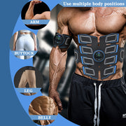 EMS Muscle Stimulator for Abs Arms Legs with 6 Modes 18 Levels Rechargeable