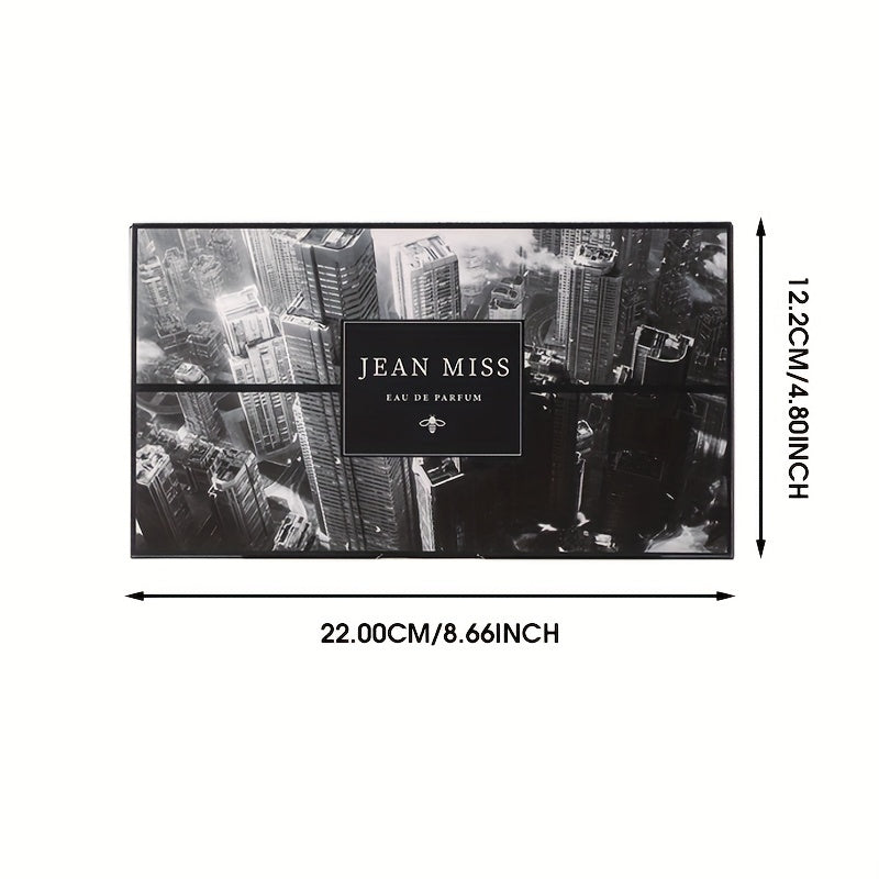 Men's Blue Eau De Toilette Set Woody Scent Long-Lasting Alcohol-Free 5-15%