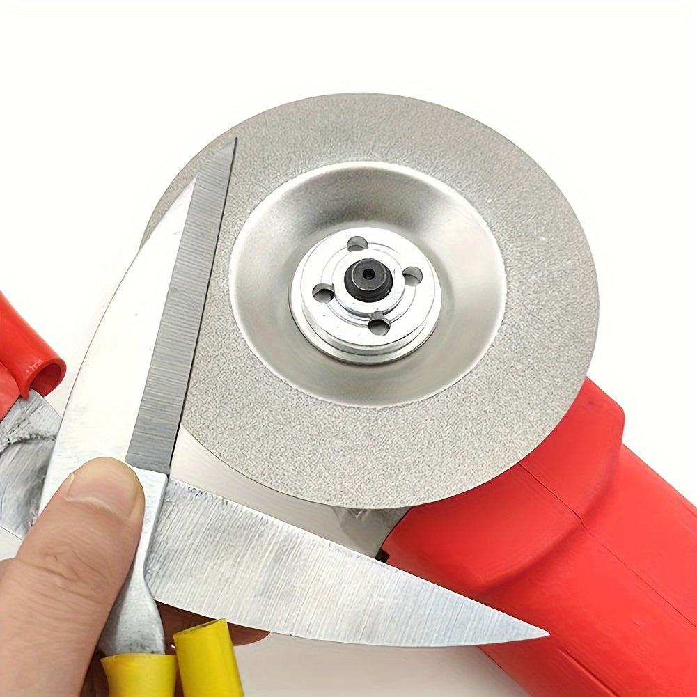 100mm Diamond Grinding Wheel Attachment for Rotary Tools Manual Sharpening
