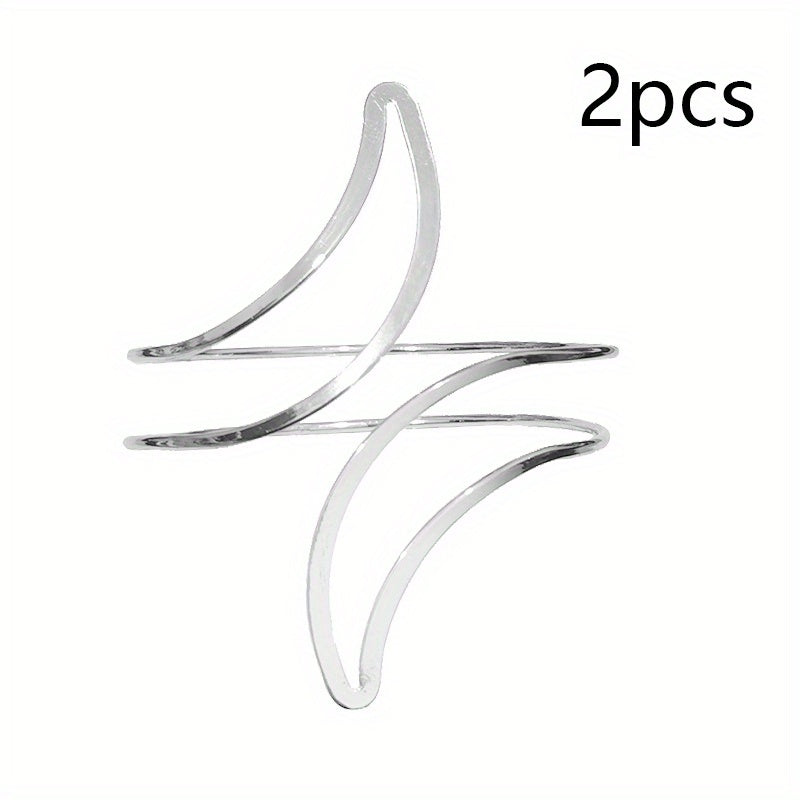 Golden Curtain Clips Set for Drapery Tiebacks and Home Decor