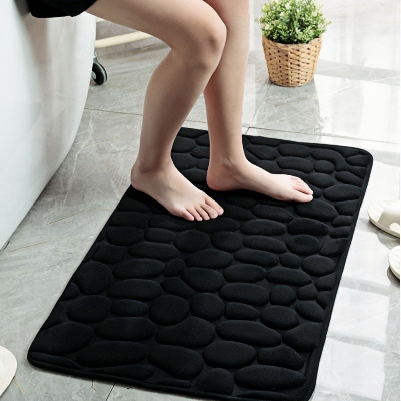 Alfombra de baño lavable a máquina, antideslizante, para ducha, tapete de baño interior, alfombra absorbente
