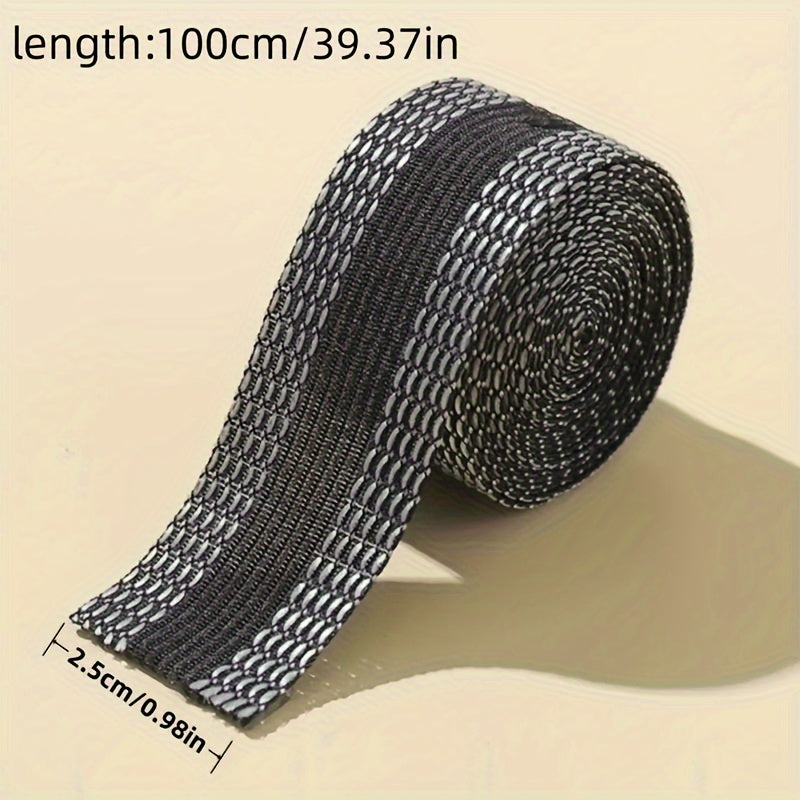 Термоклеящаяся лента для подгибов штанов 100 см, водонепроницаемая, легко наносится, белая, черная, серая, синяя, кофе