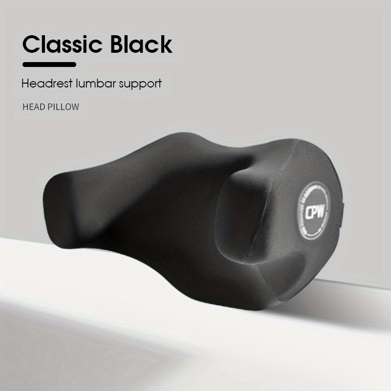 Unisex Memory Foam Car Headrest Neck Pillow for Sedans and Vehicles