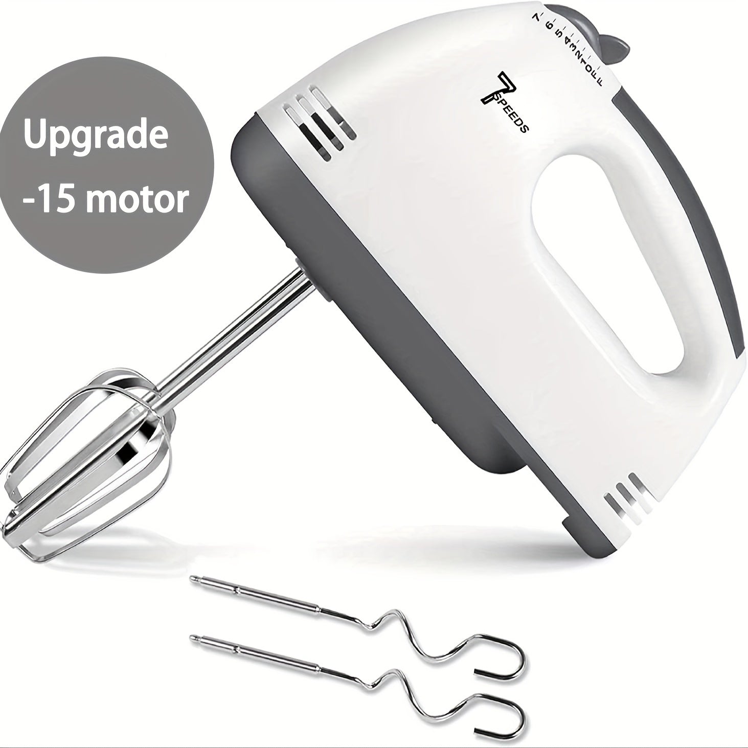 Electric Handheld Egg Beater Mini Mixer for Baking, 220V, European Standard