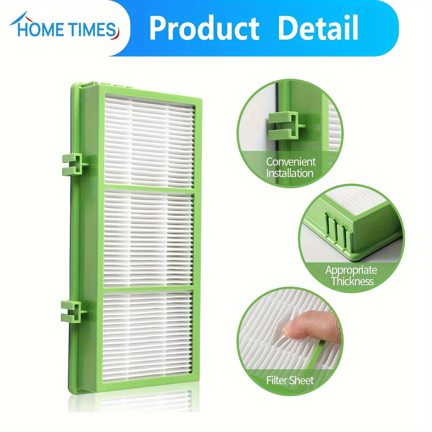 Фильтры для очистителей воздуха, упаковка 6/12 шт., для удаления аллергенов, совместимы с серией HEPA