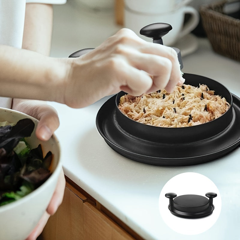 Черный мясорубка для мяса, многоразовый инструмент для курицы, говядины, тушеной свинины