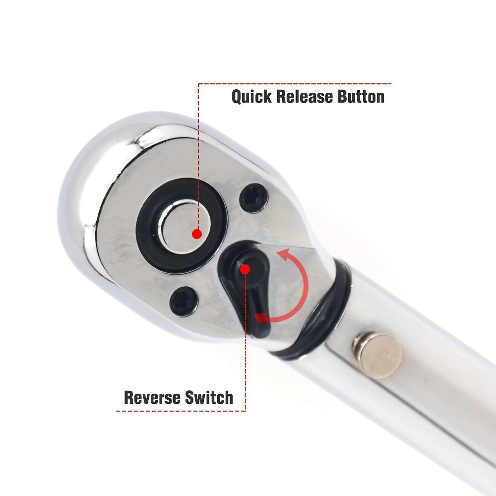Adjustable Torque Wrench 3/8 1/4 Inch Square Drive Hand Tool for Car and Bike Repair