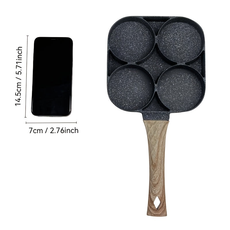 Non-Stick Cookware Set with Egg Frying Pan, Grill Skillet, and Omelette Pan