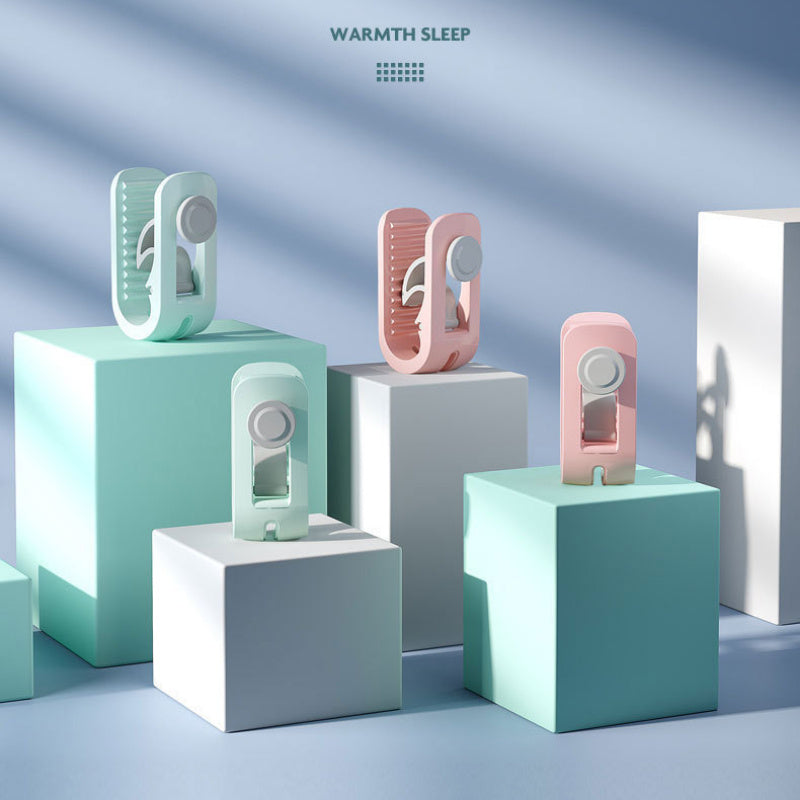 4-Pack Duvet Clips Non-Slip Quilt Fasteners Corner Holders for Bedding