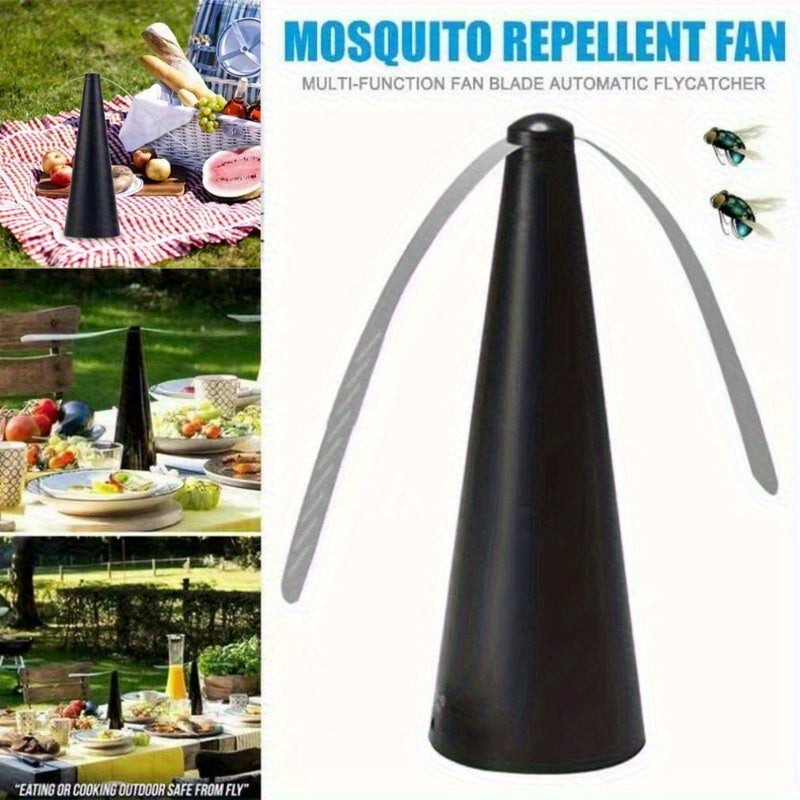 Outdoor Blade ABS Mosquito and Fly Repellent Fan Automatic Fly Catcher