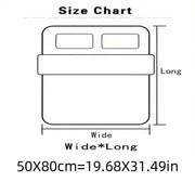 Waterproof Pillow Protector Single Pack 48x78 cm Woven Taffeta Machine Washable