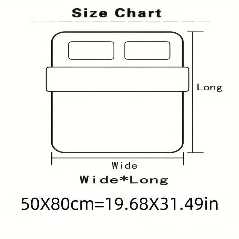 Waterproof Pillow Protector Single Pack 48x78 cm Woven Taffeta Machine Washable