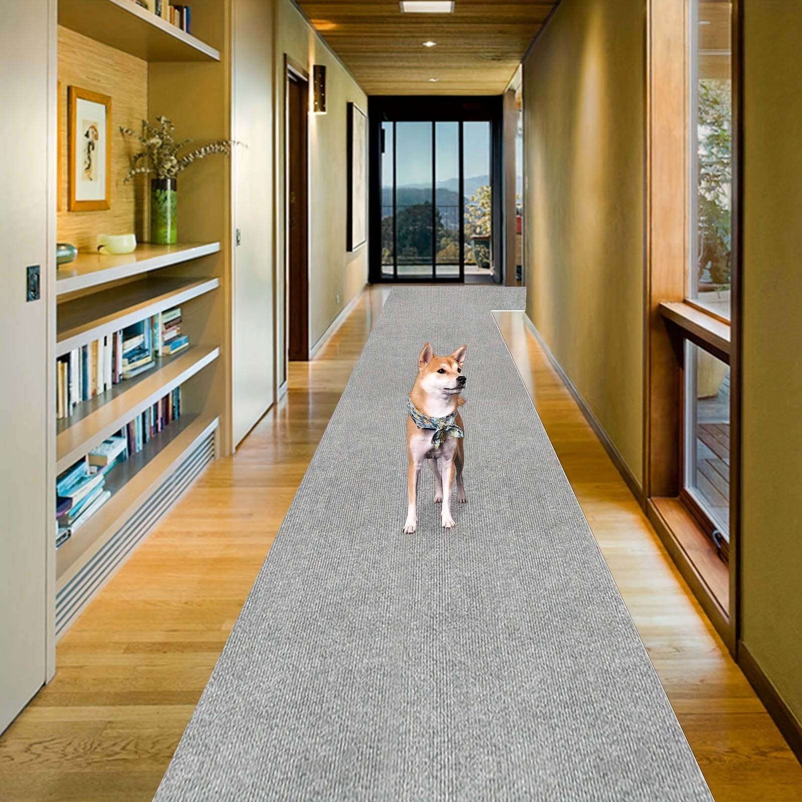 Yogʻochsiz, yuviladigan, qattiq rangli qadamlar uchun gilam, oshxona, koridor, yotoqxona uchun