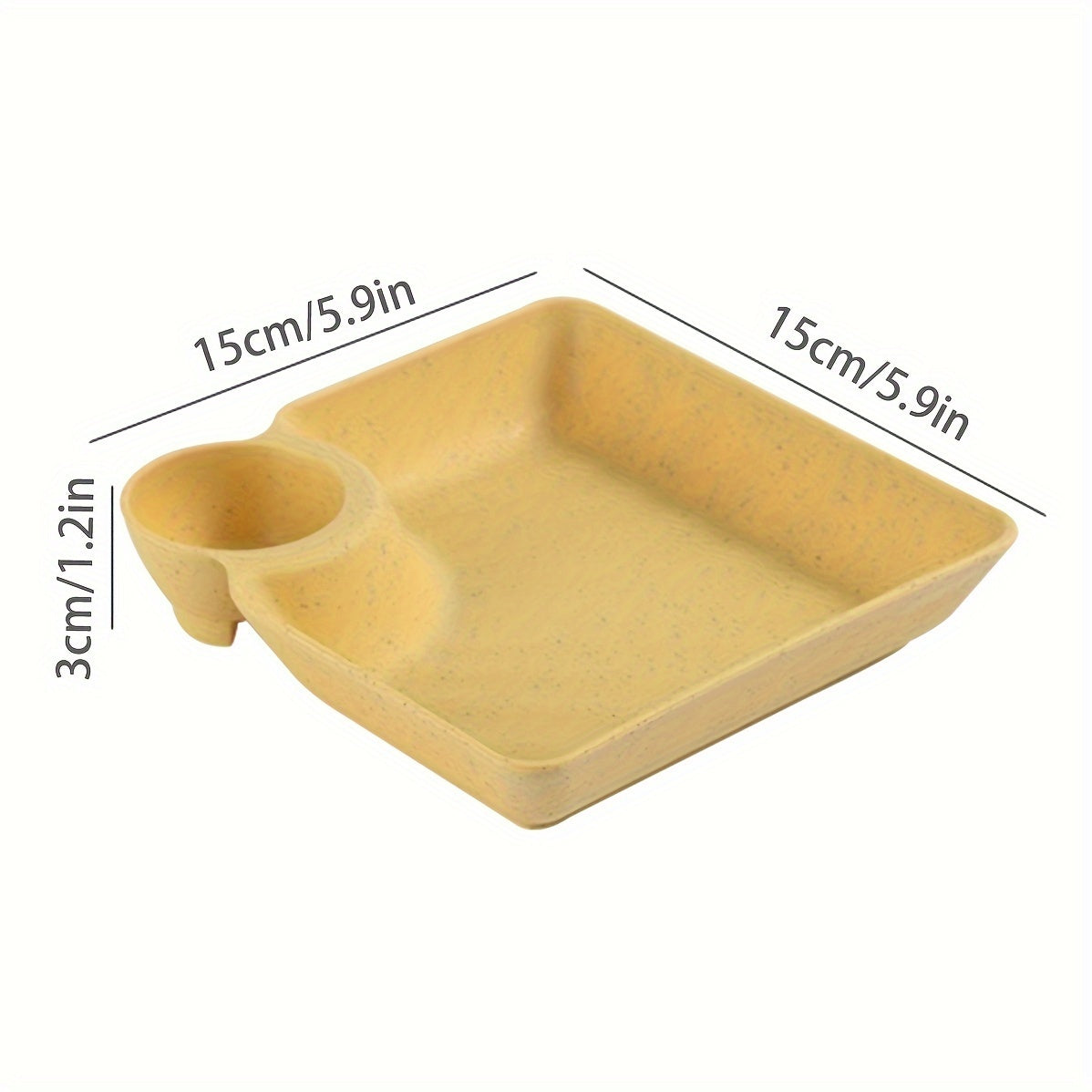 Japanese Snack Platter with Fries Dipping Sauce Sushi Dim Sum Dumpling Plates