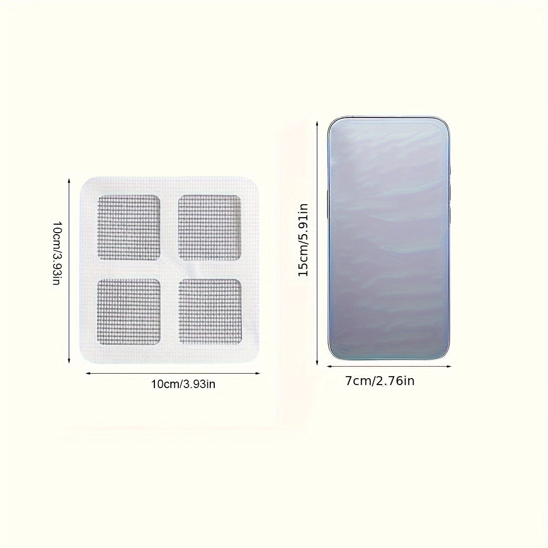 6 Ta Nylon Drayn Strainer Qopqog'i: Soch, Qushtlar va Hidlarni Hamom Lavabolarida To'xtating