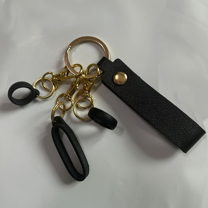 Unisex PU Leather Vape Holder Wristlet Pen Strap for Large and Small Devices