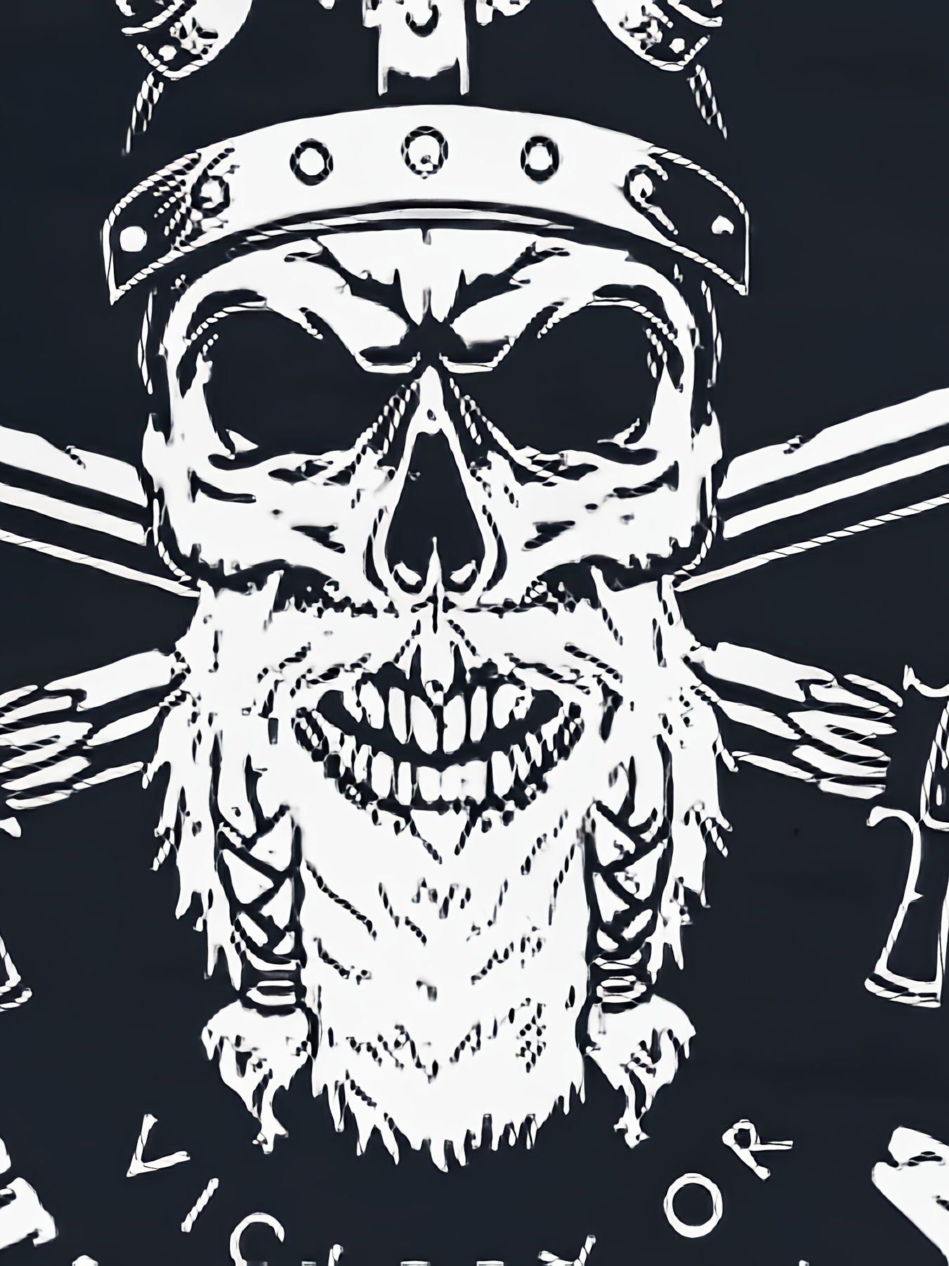 Футболка с летним графическим принтом большого размера с дизайном черепа для мужчин