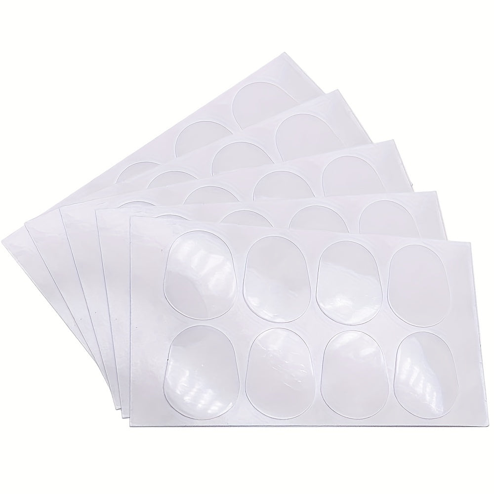 Set of 40 Silicone Mouthpiece Pads for Saxophone and Clarinet Black and White
