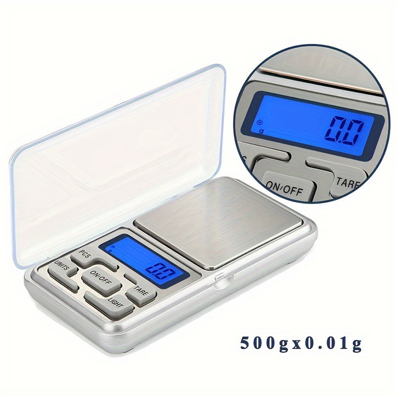 Electronic Jewelry Scale 100G Capacity, Accurate 0.01G, Portable Kitchen Digital Scale